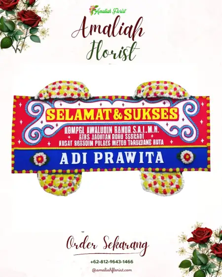 Papan Bunga Ucapan Selamat Magersari